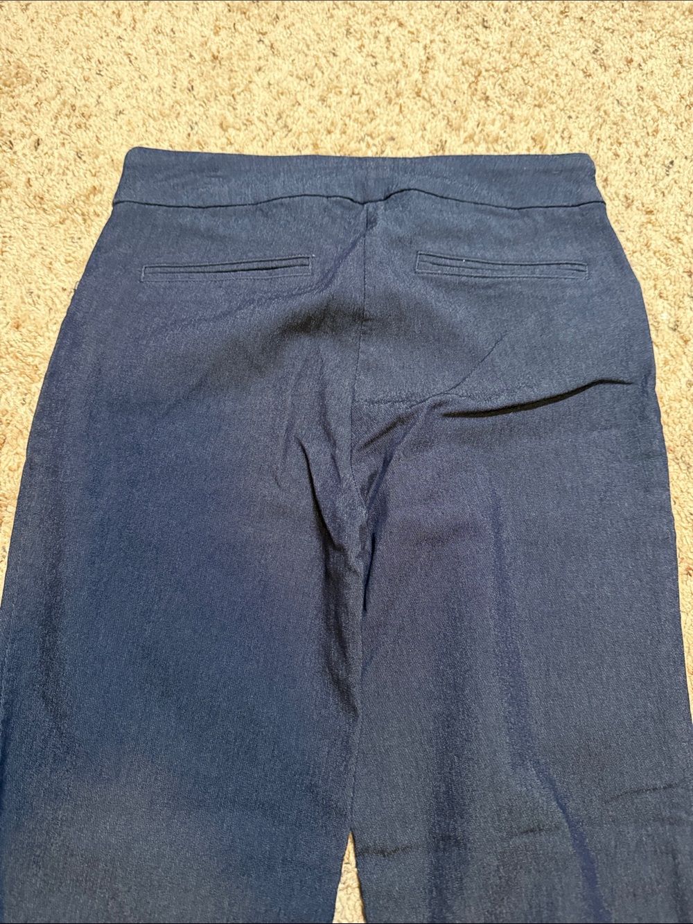 Hilary Radley Navy Skinny Pants - Picture 6 of 6